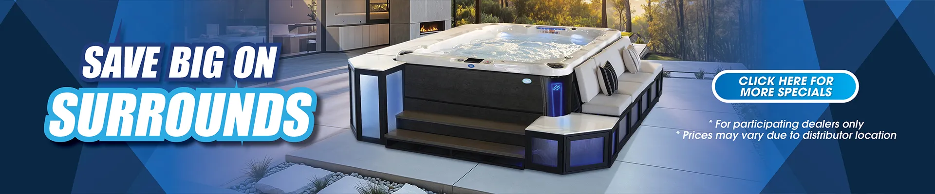 Calspas hot tub being used in a family setting - San Clemente